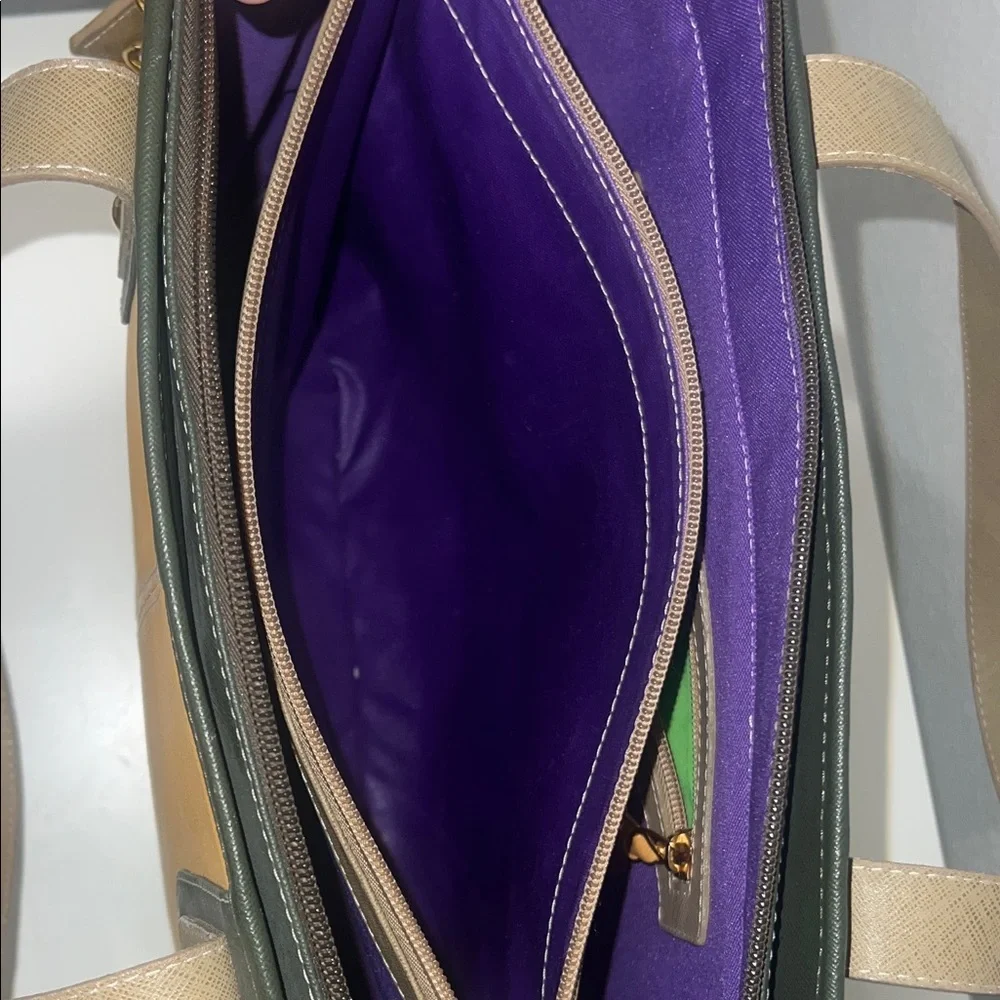 Chic Tan and Brown Tote Bag